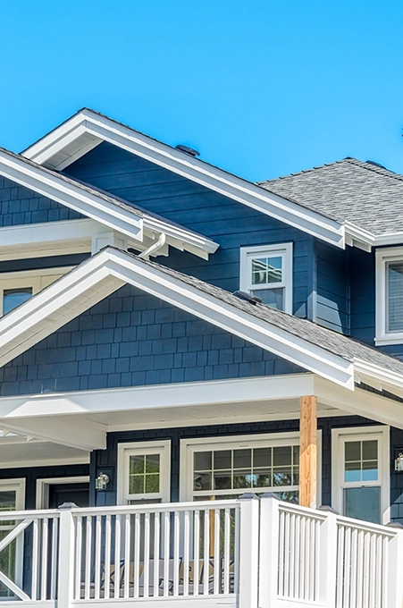 Tyndall ohio roofing contractor finished home